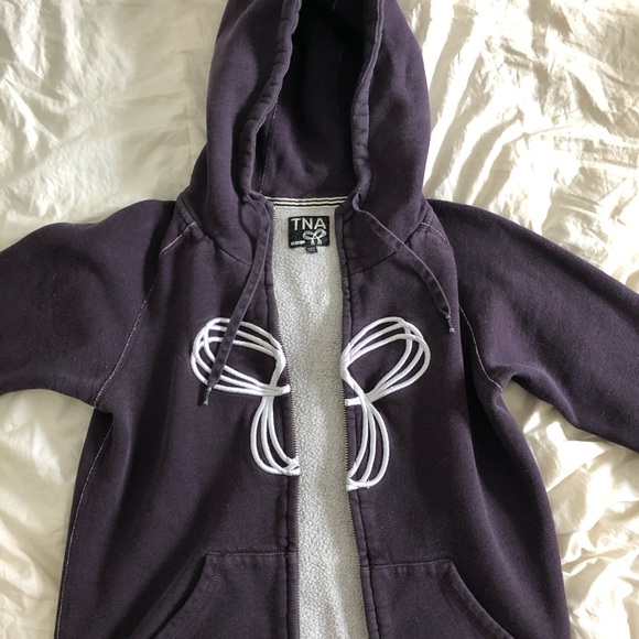 XS zip up TNA sweater - Picture 1 of 4